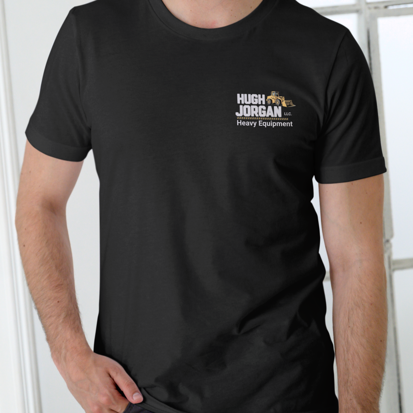 Hugh Jorgan Heavy Equipment, We haul loads with the biggest equipment funny T Shirt
