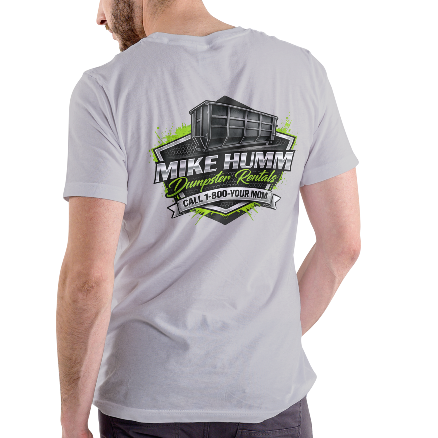MIKE HUMM DUMPSTER RENTALS, Funny name T Shirt, Unisex Cotton