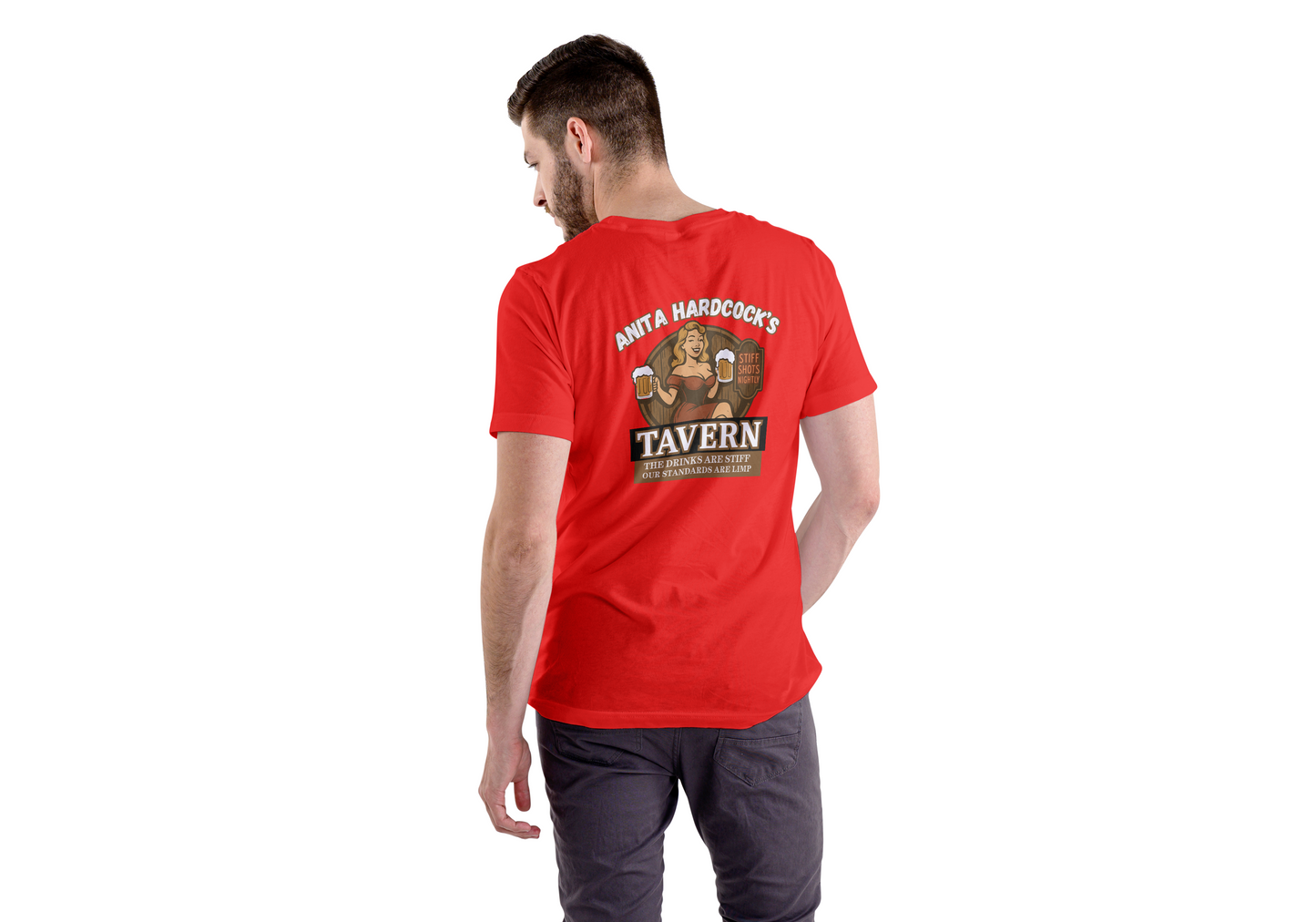 Anita Hardcock's Tavern, T-SHIRT, UNISEX, COTTON