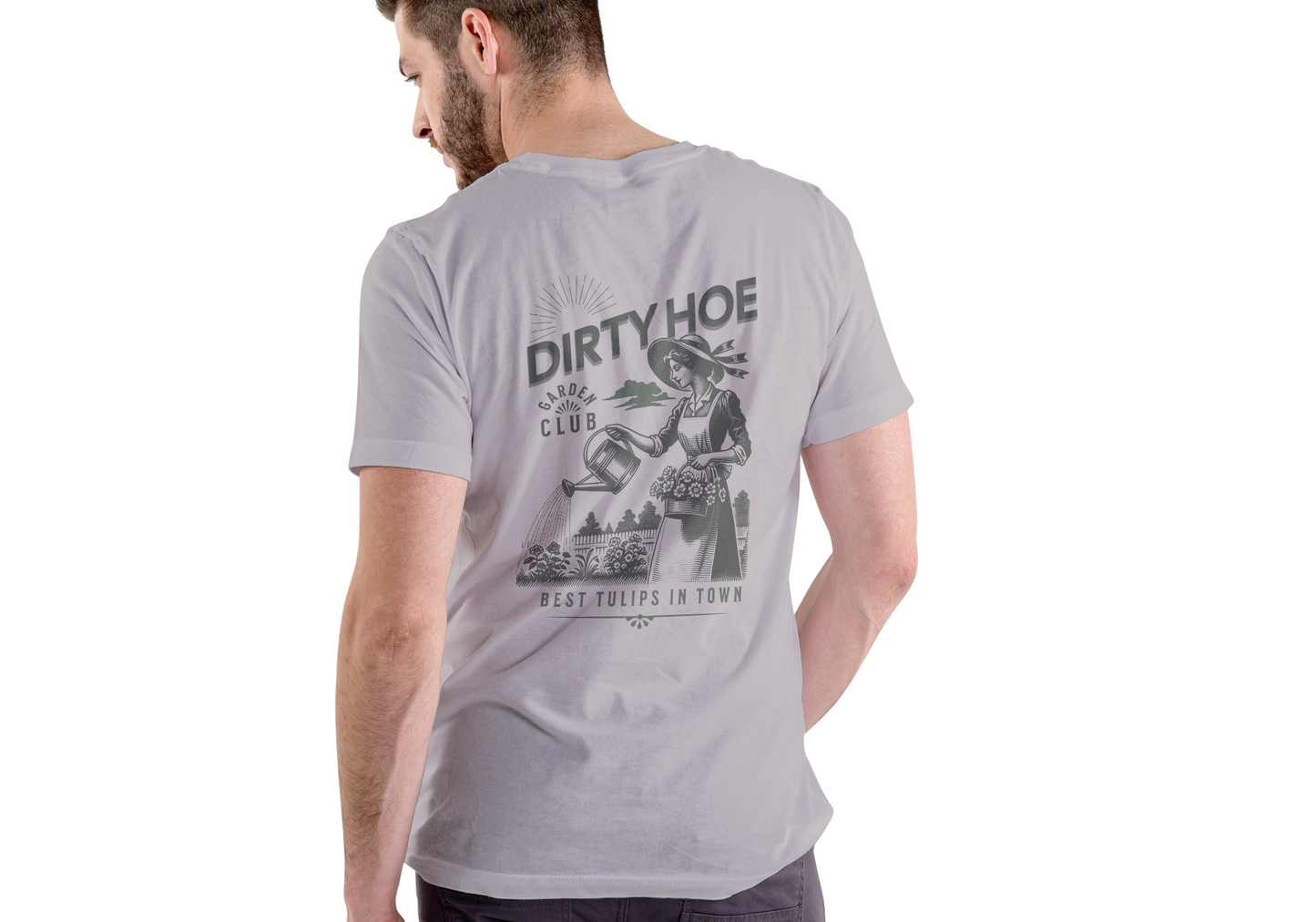 The Dirty Hoe Garden Club, T-SHIRT, UNISEX, COTTON