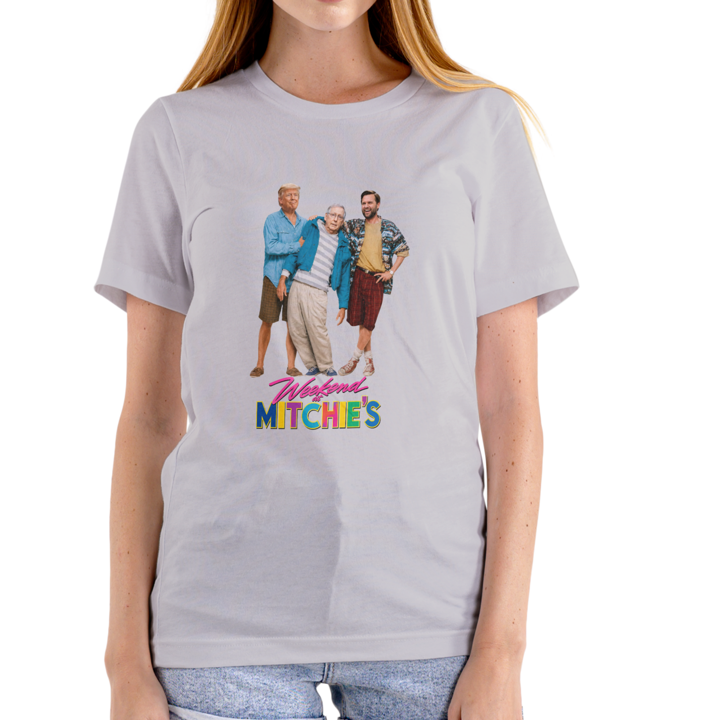 WEEKEND AT MITCHIE'S Funny Mitch McConnell T-Shirt