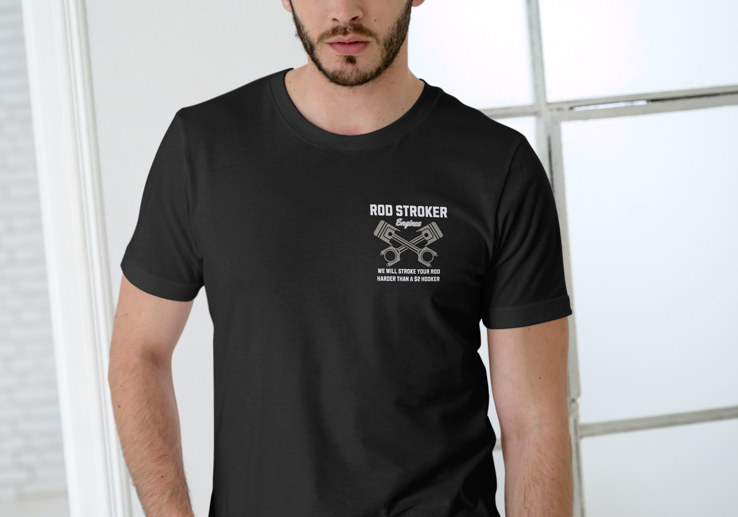 Rod Stroker, T-SHIRT, UNISEX, COTTON