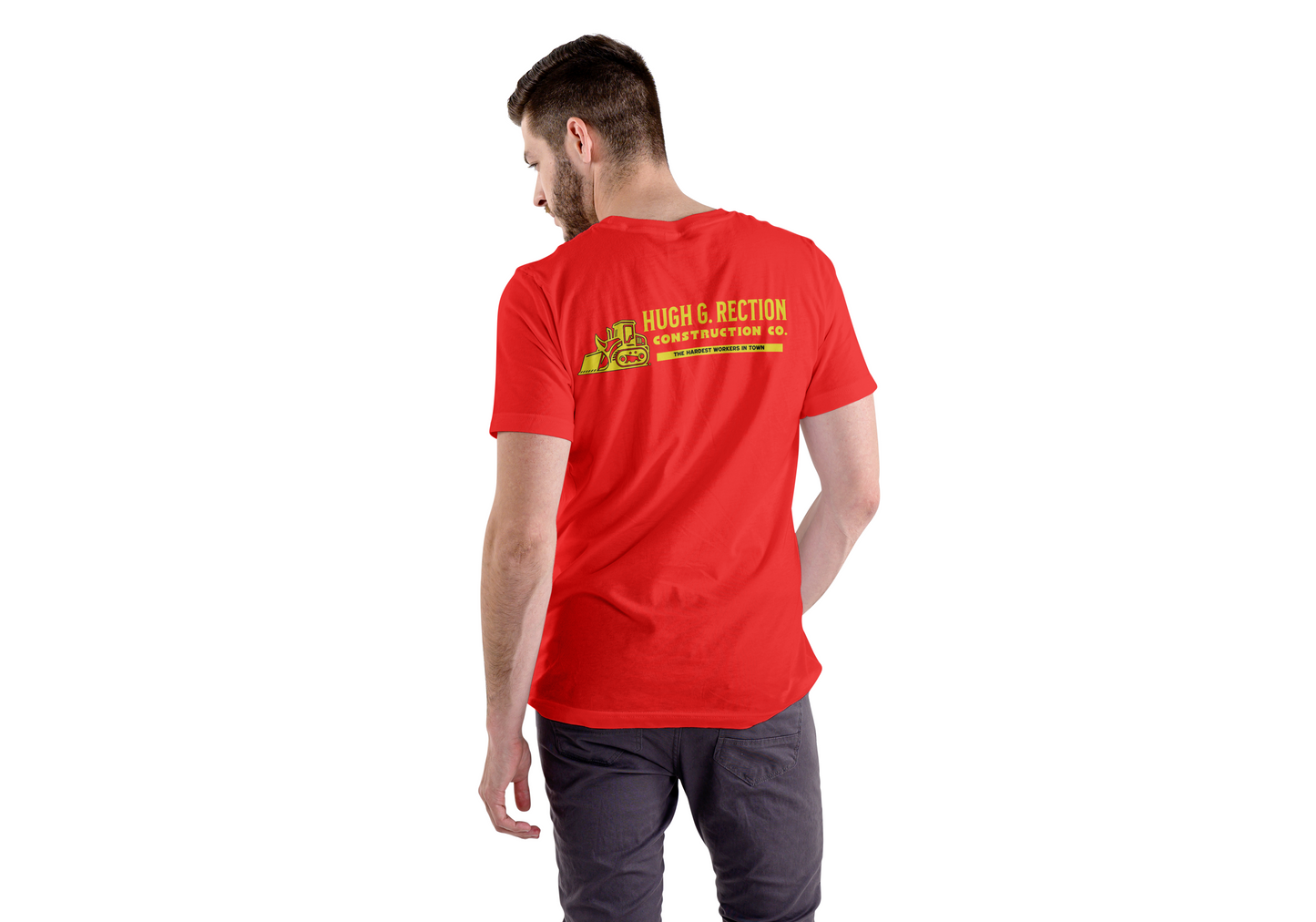 Hugh G. Rection Construction Co., T-SHIRT, UNISEX, COTTON