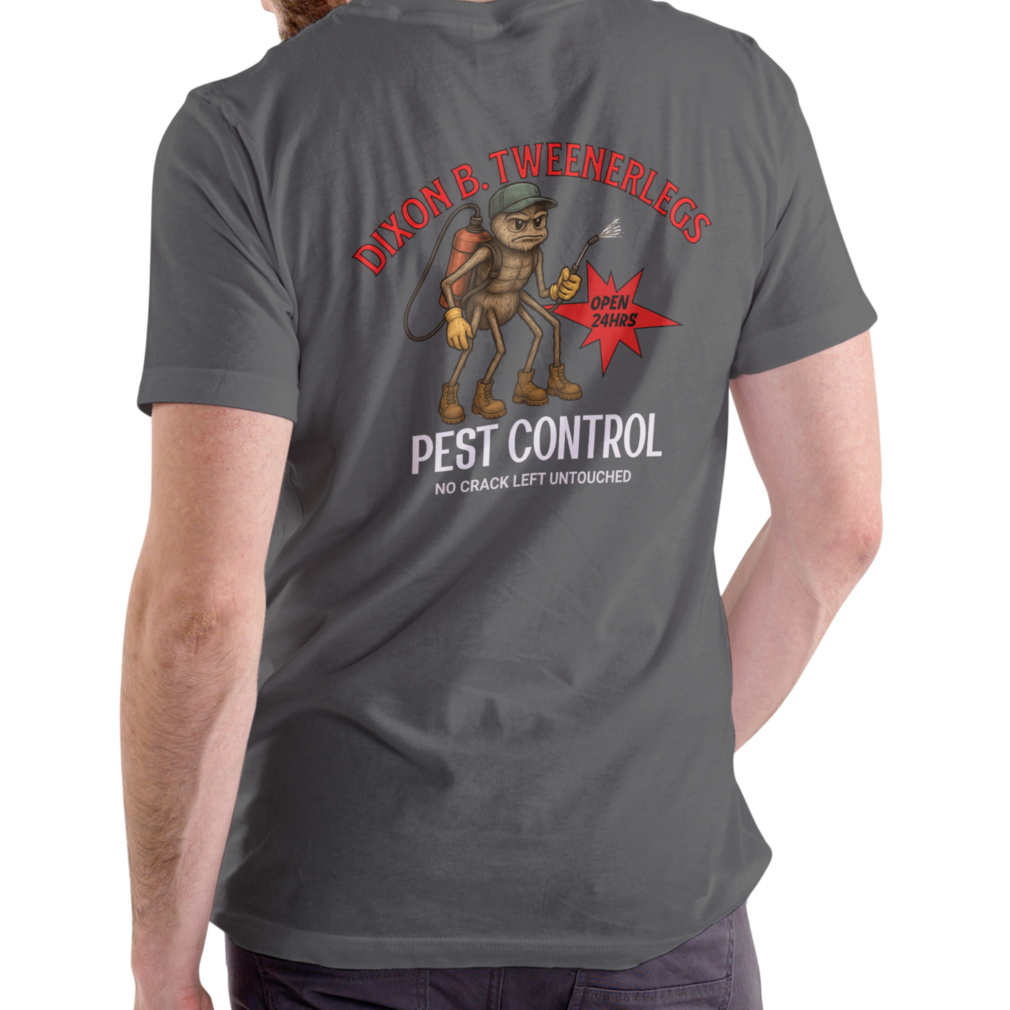 Dixon B Tweenerbutt Pest Control funny T Shirt, Unisex Cotton