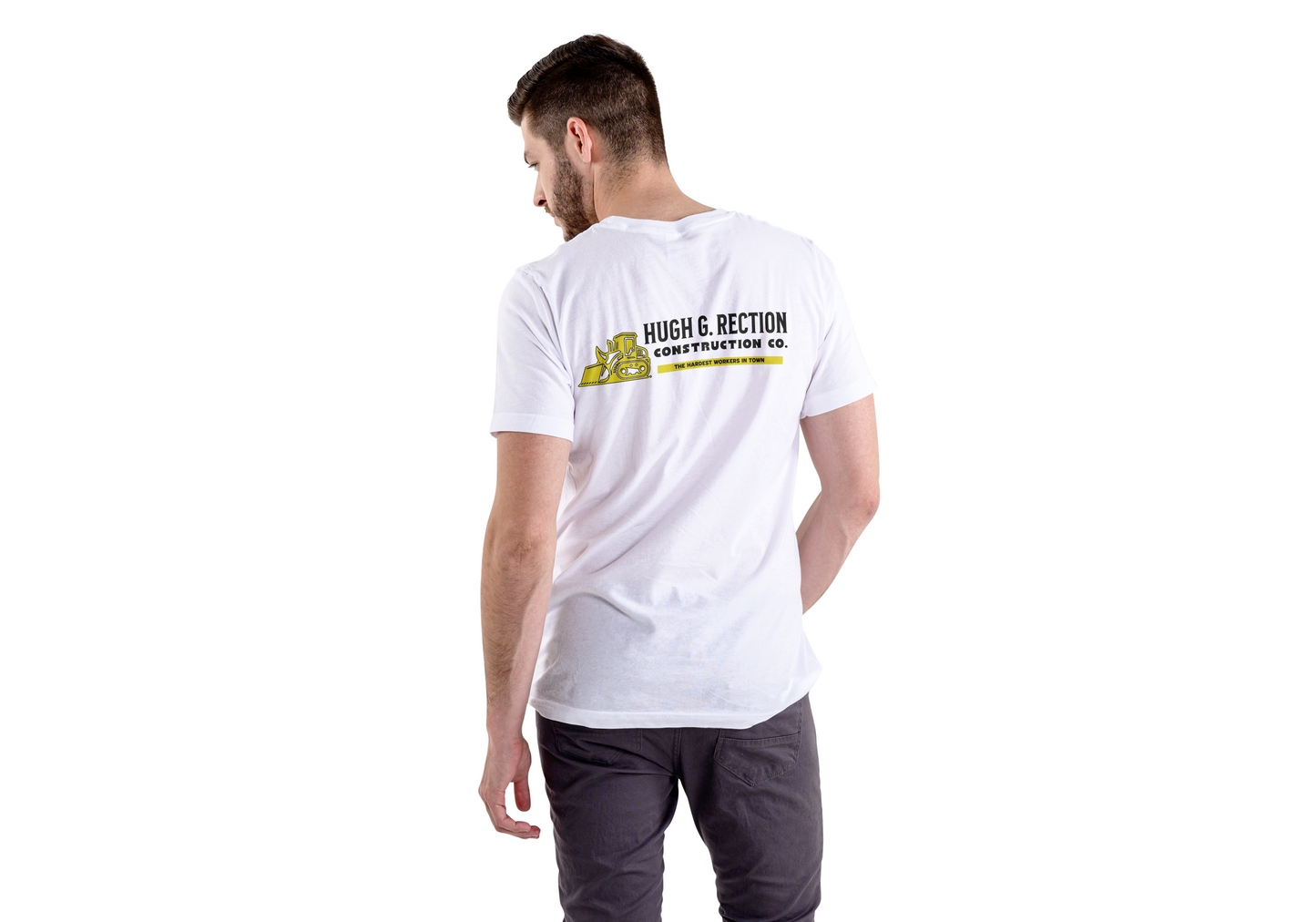 Hugh G. Rection Construction Co., T-SHIRT, UNISEX, COTTON